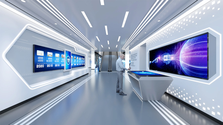 展厅互动多媒体系统软件应用